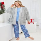 Fluffy Bed Jacket image number null