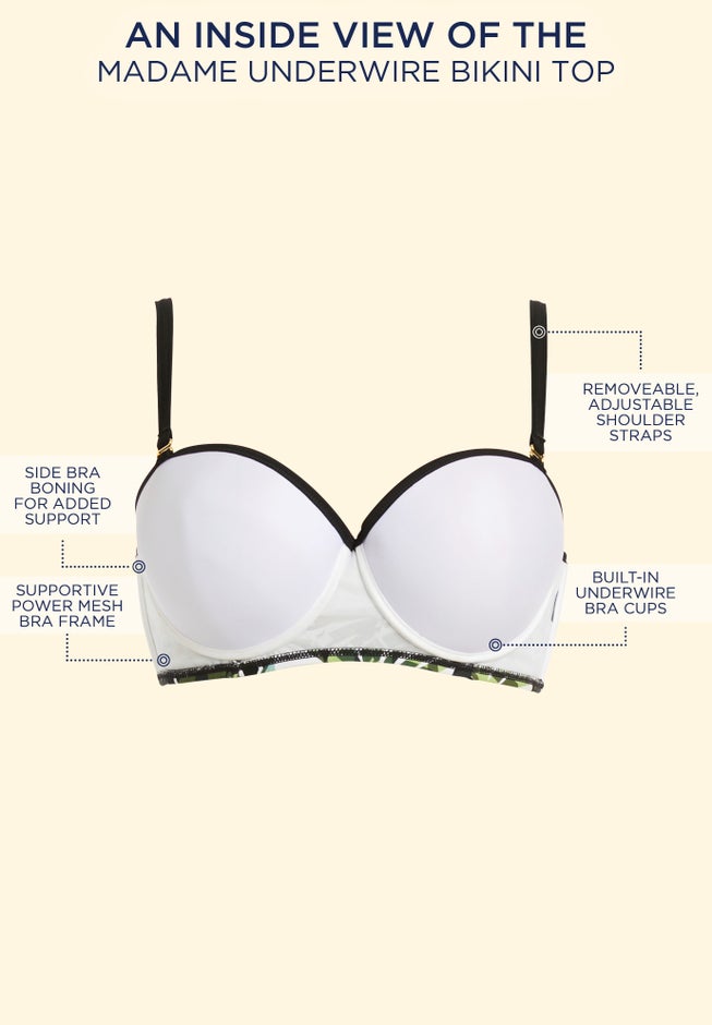 Madame Underwire Bikini Top image number 2