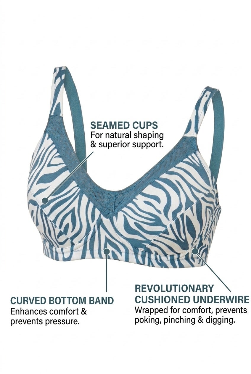 Cushioned Underwire Bra image number 3