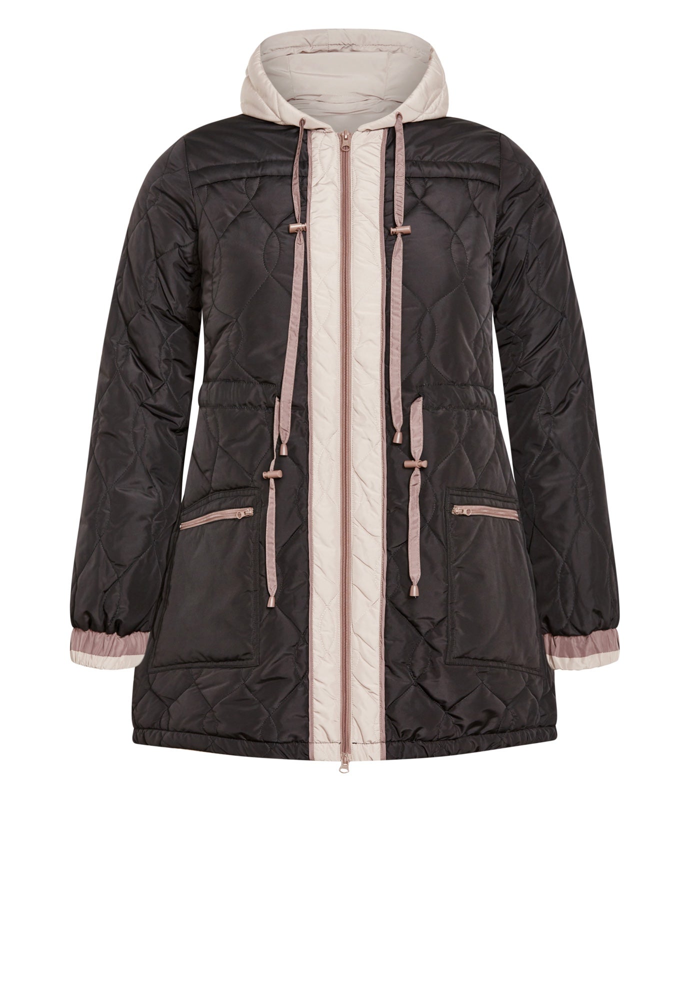 Clio Quilt Padded Hooded Neck Coat image number 4