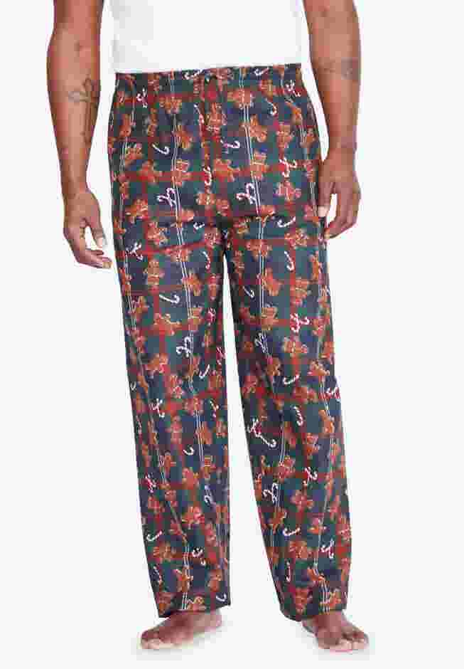 Novelty Print Flannel Pajama pants image number 0