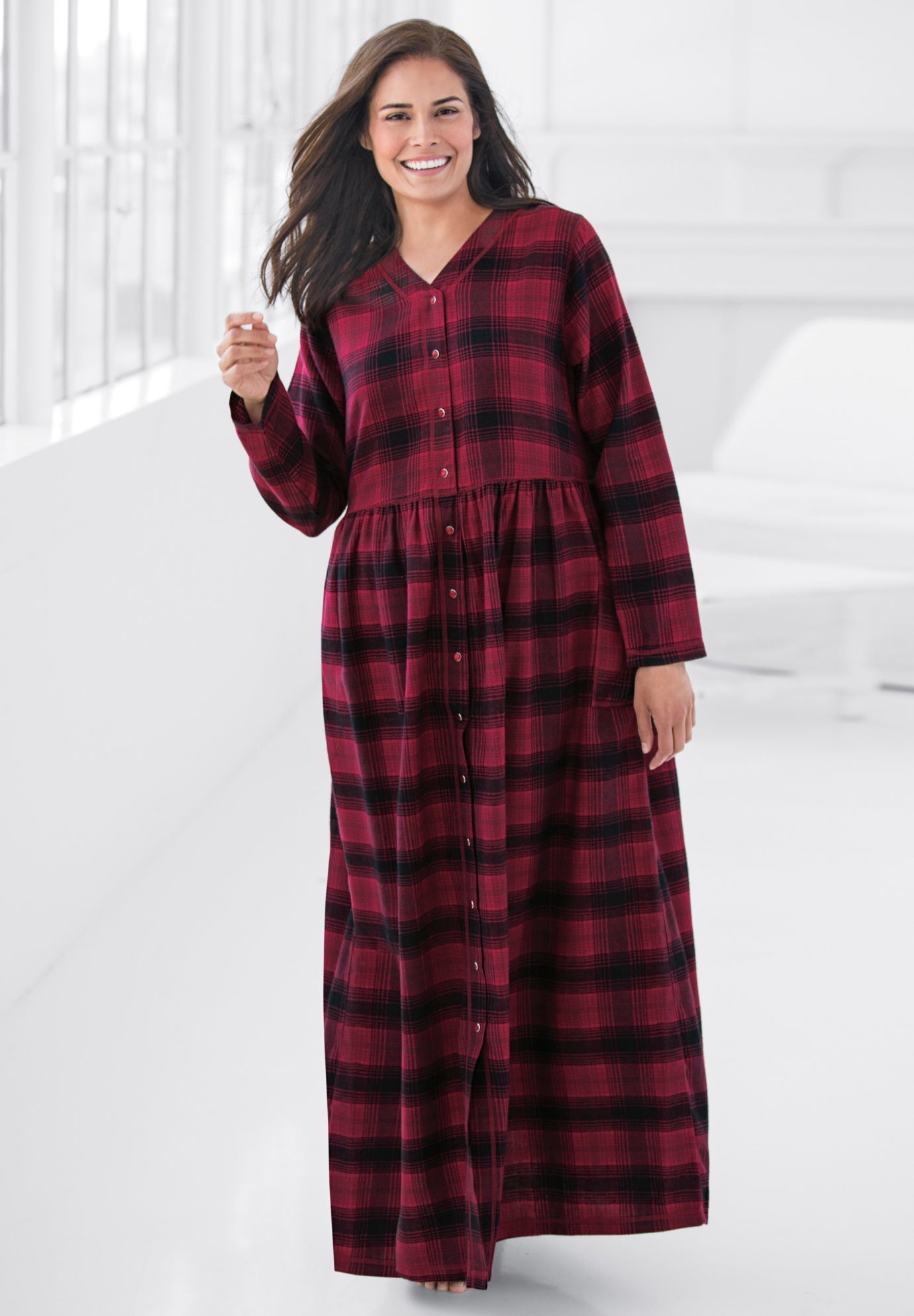 Flannel Plaid Lounger image number 0