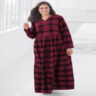 Flannel Plaid Lounger image number 0