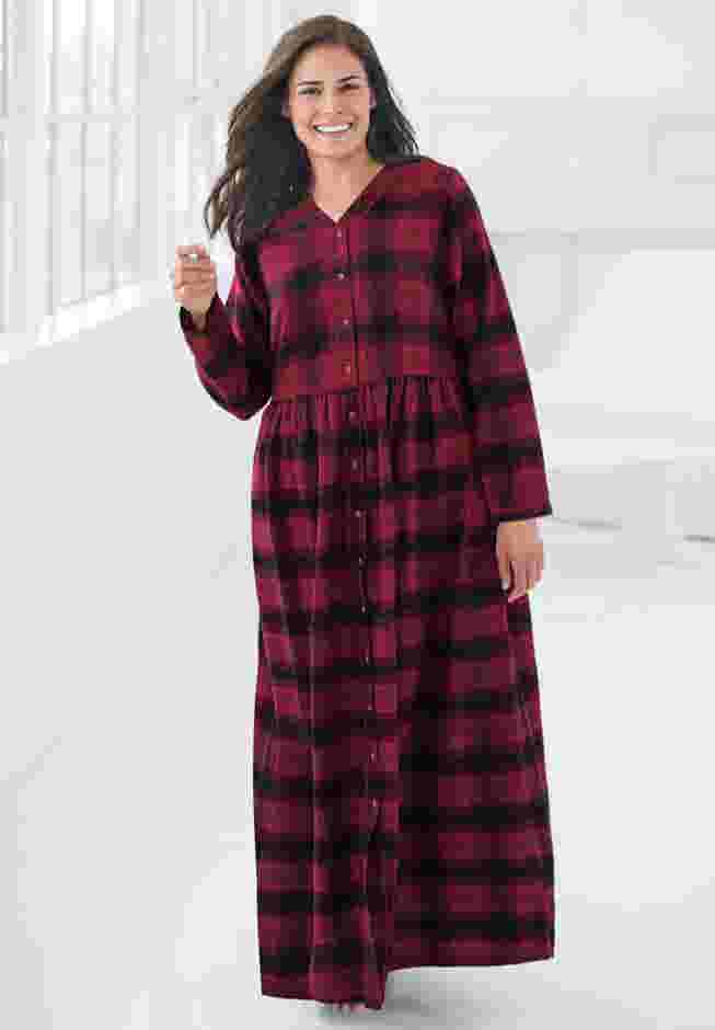 Flannel Plaid Lounger  image number 0