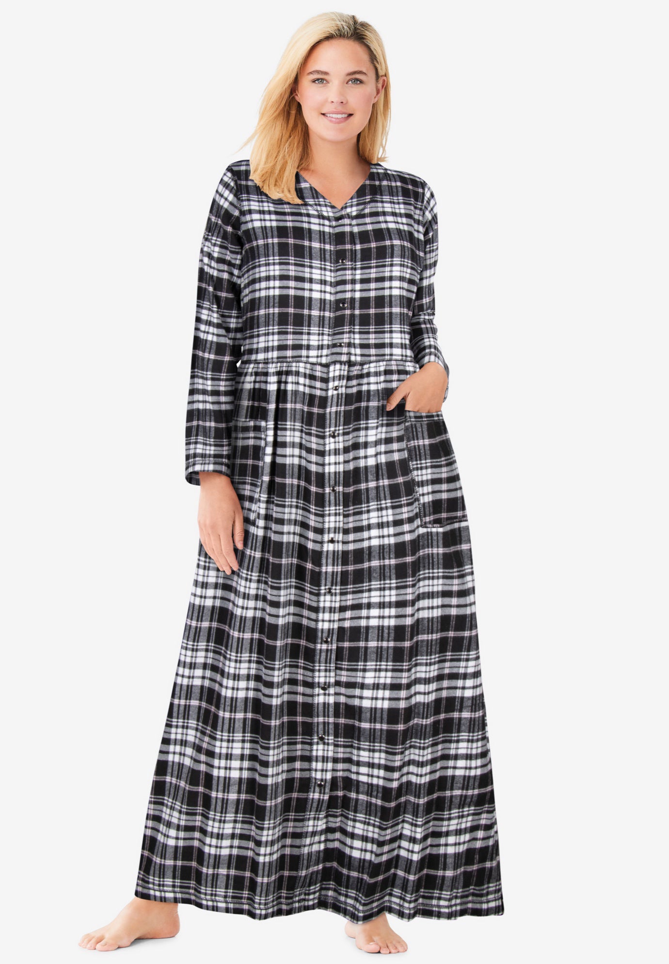 Flannel Plaid Lounger image number 0