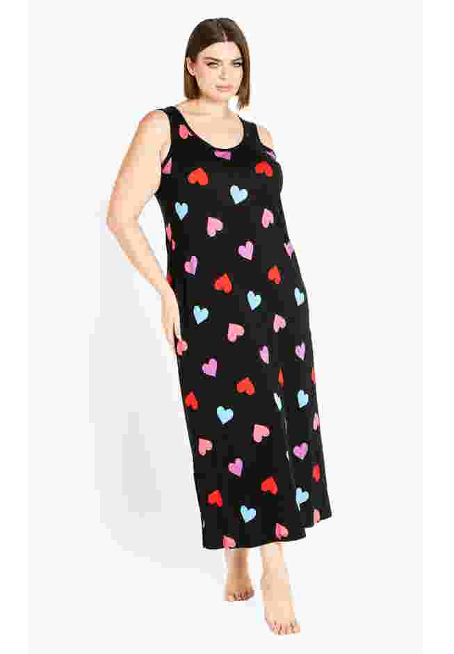 Sleep Heart Maxi Dress image number 0