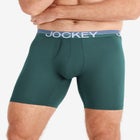Jockey Infinite Cool Microfiber Stretch 8" Long Leg Boxer Brief - 2 Pack image number null