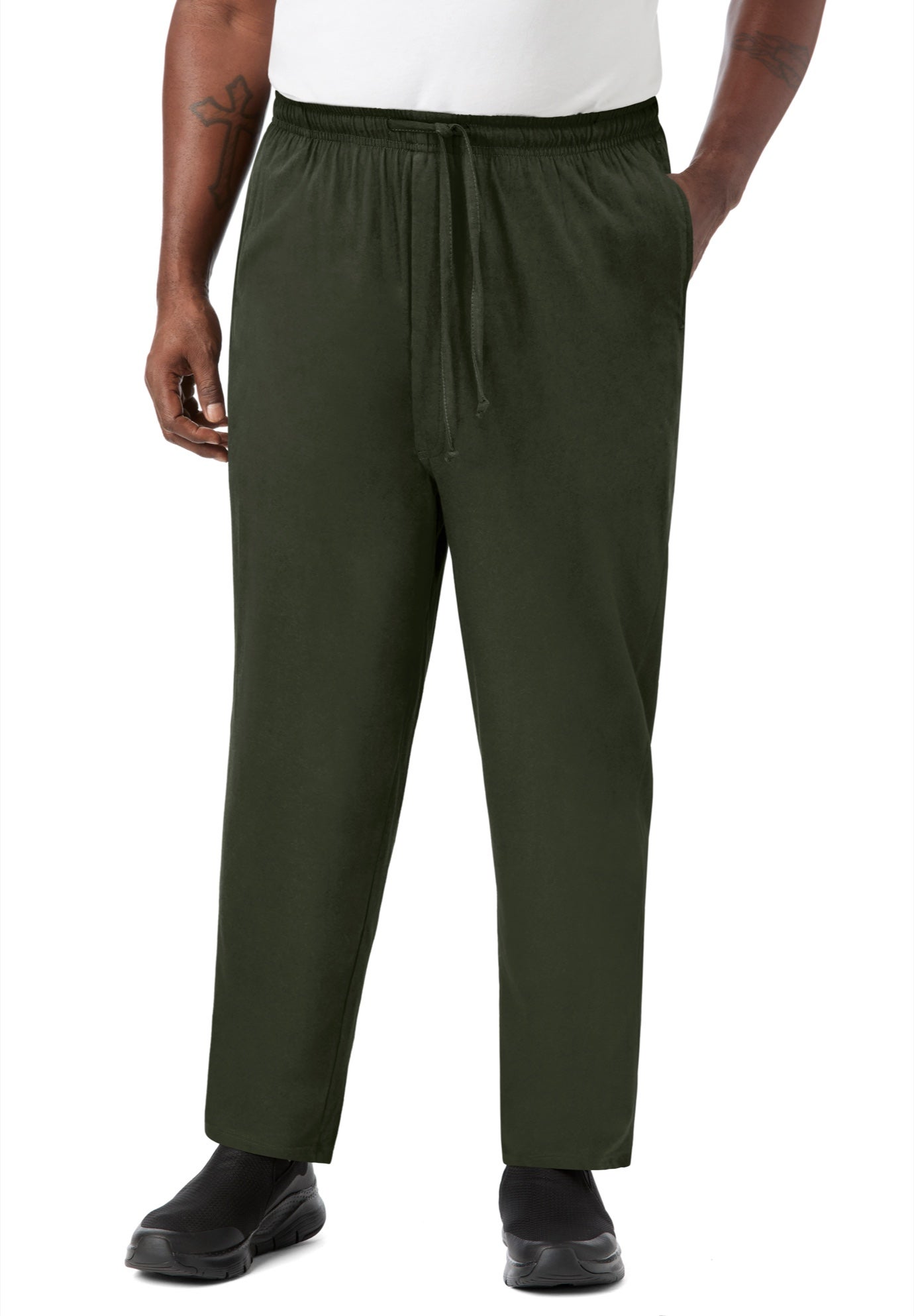 Lightweight Jersey Pajama Pants image number 1