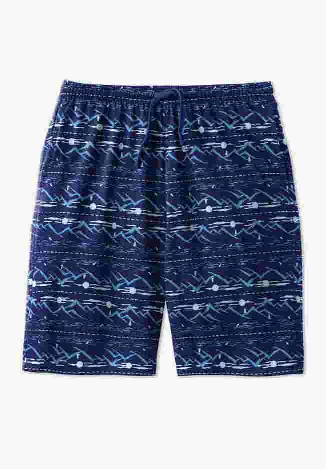Lightweight Jersey Pajama Shorts image number 0