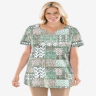 7-Day Notch-Neck Tunic image number null