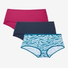 Full-Cut Cotton Spandex Brief 3-Pack image number null