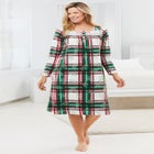 Only Necessities® Long-Sleeve Gown image number null