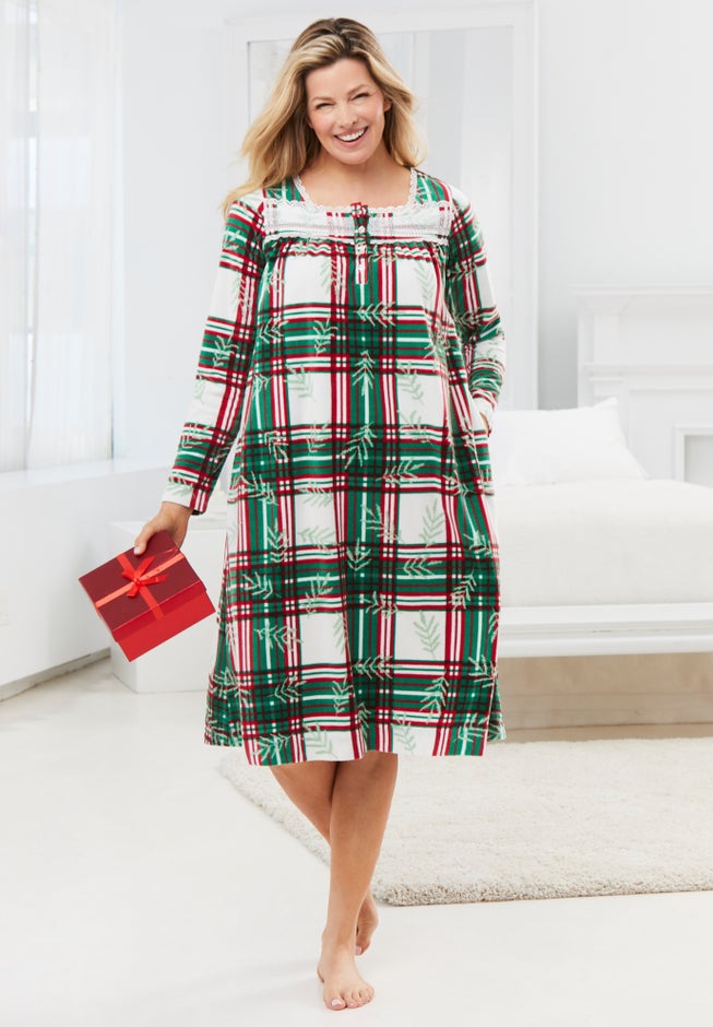 Only Necessities® Long-Sleeve Gown image number 4