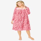 Only Necessities® Long-Sleeve Gown image number null