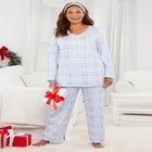 Dreams & Co.&reg; V-Neck Pajama & Headband Set image number null