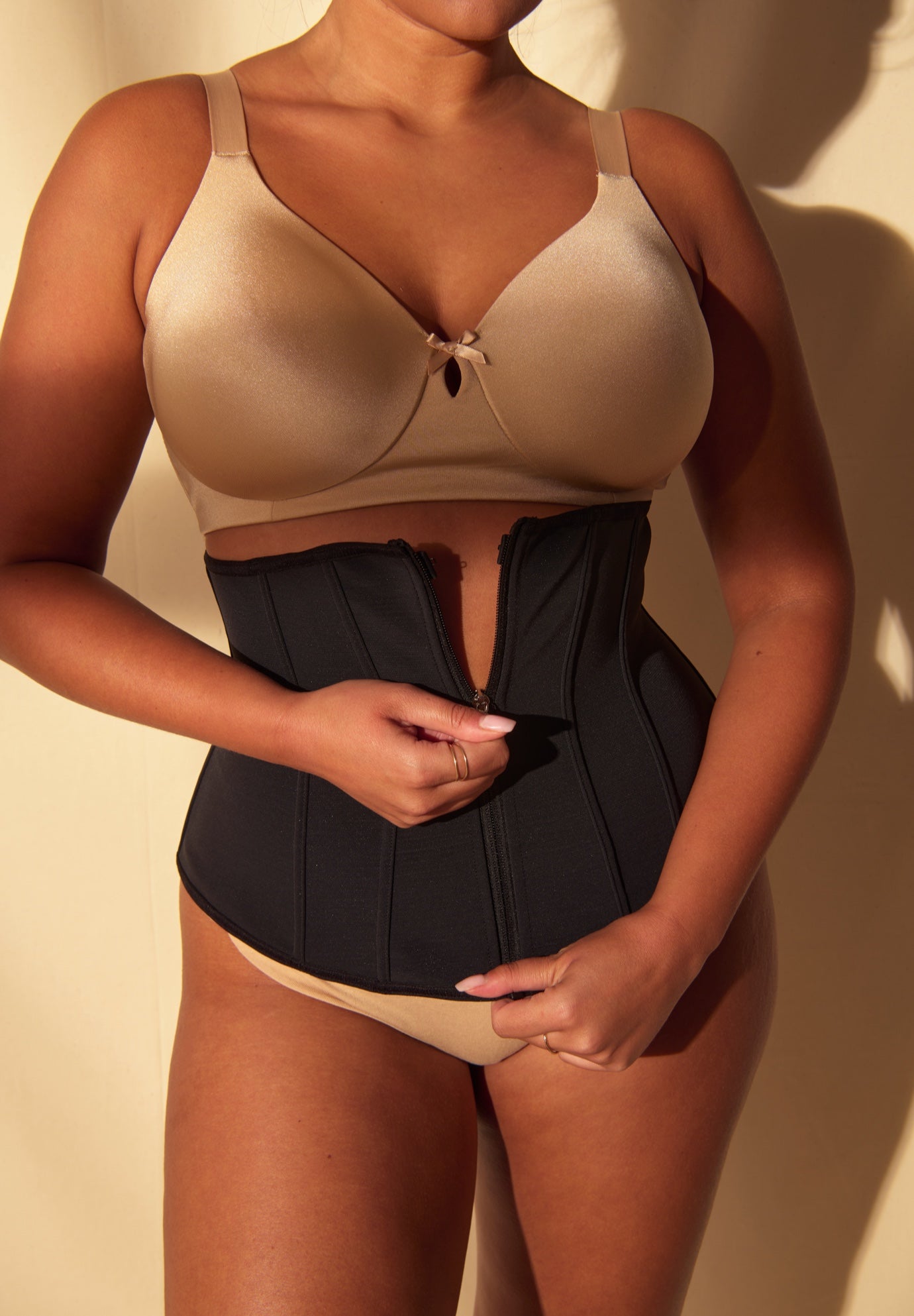 Firm Flex Zip Corset Waist image number 1