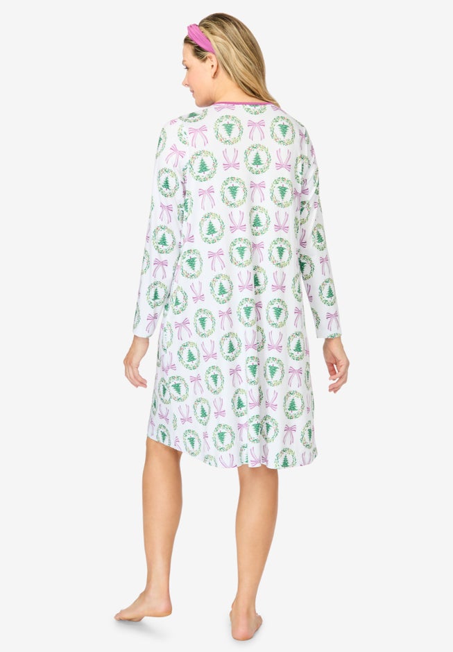 Dreams & Co.&reg; Keyhole Gown & Headband image number 1