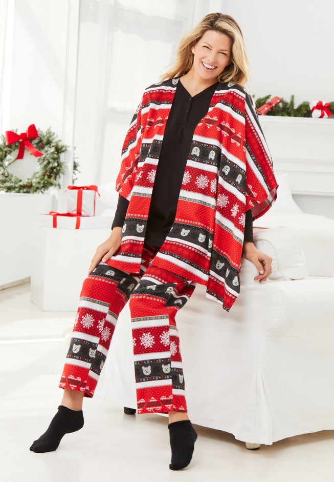 Dreams & Co.&reg; 4-Piece Pajama Set image number 7