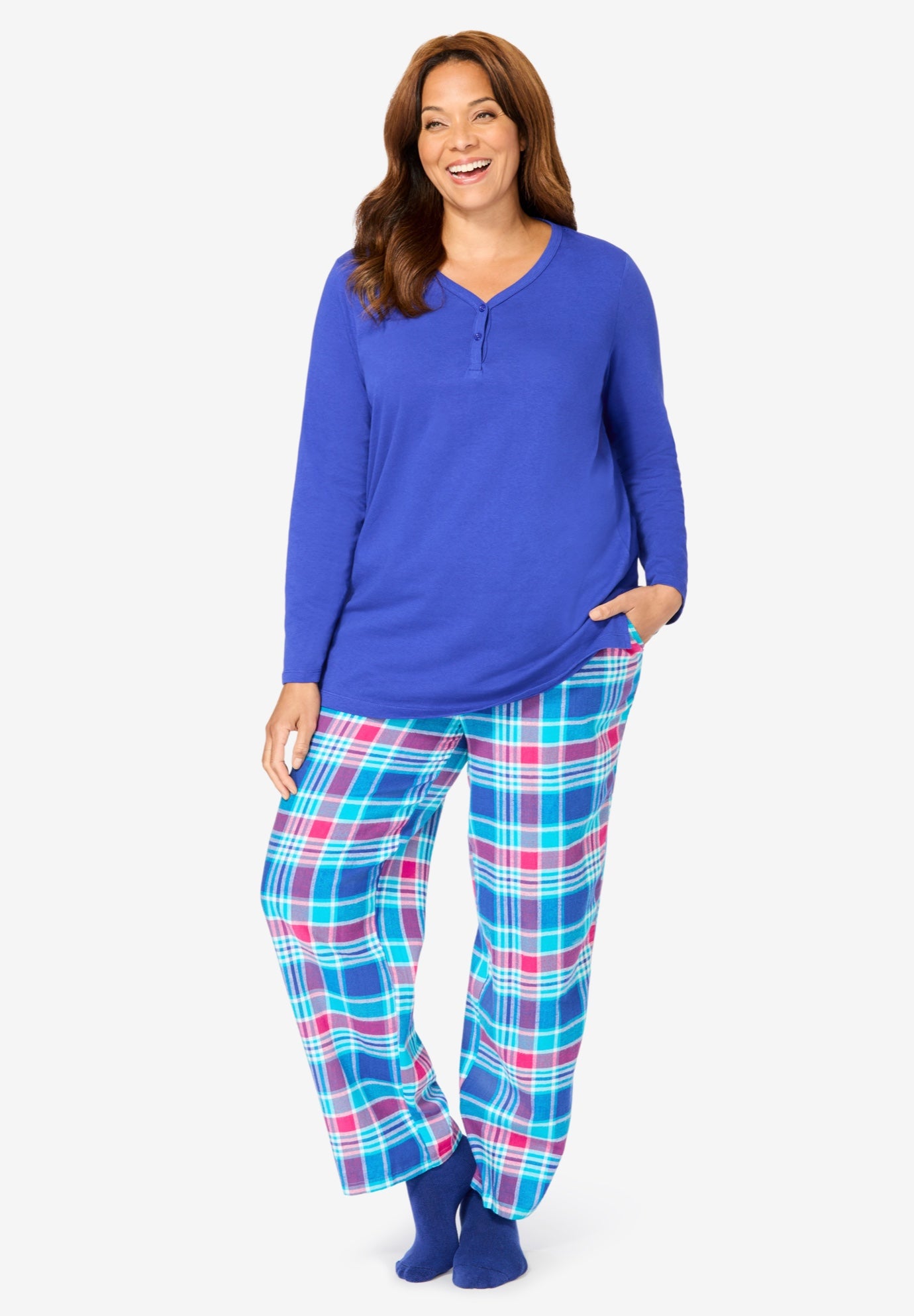 Dreams & Co.&reg; 4-Piece Pajama Set image number 3