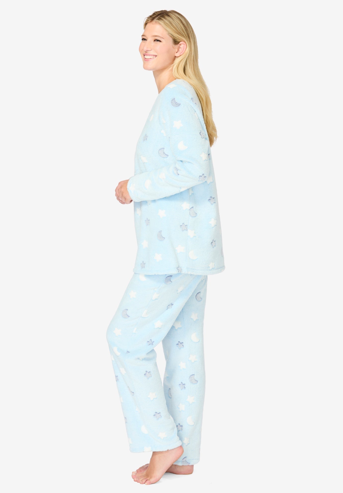 2-Piece Fluffy PJ Set image number 2