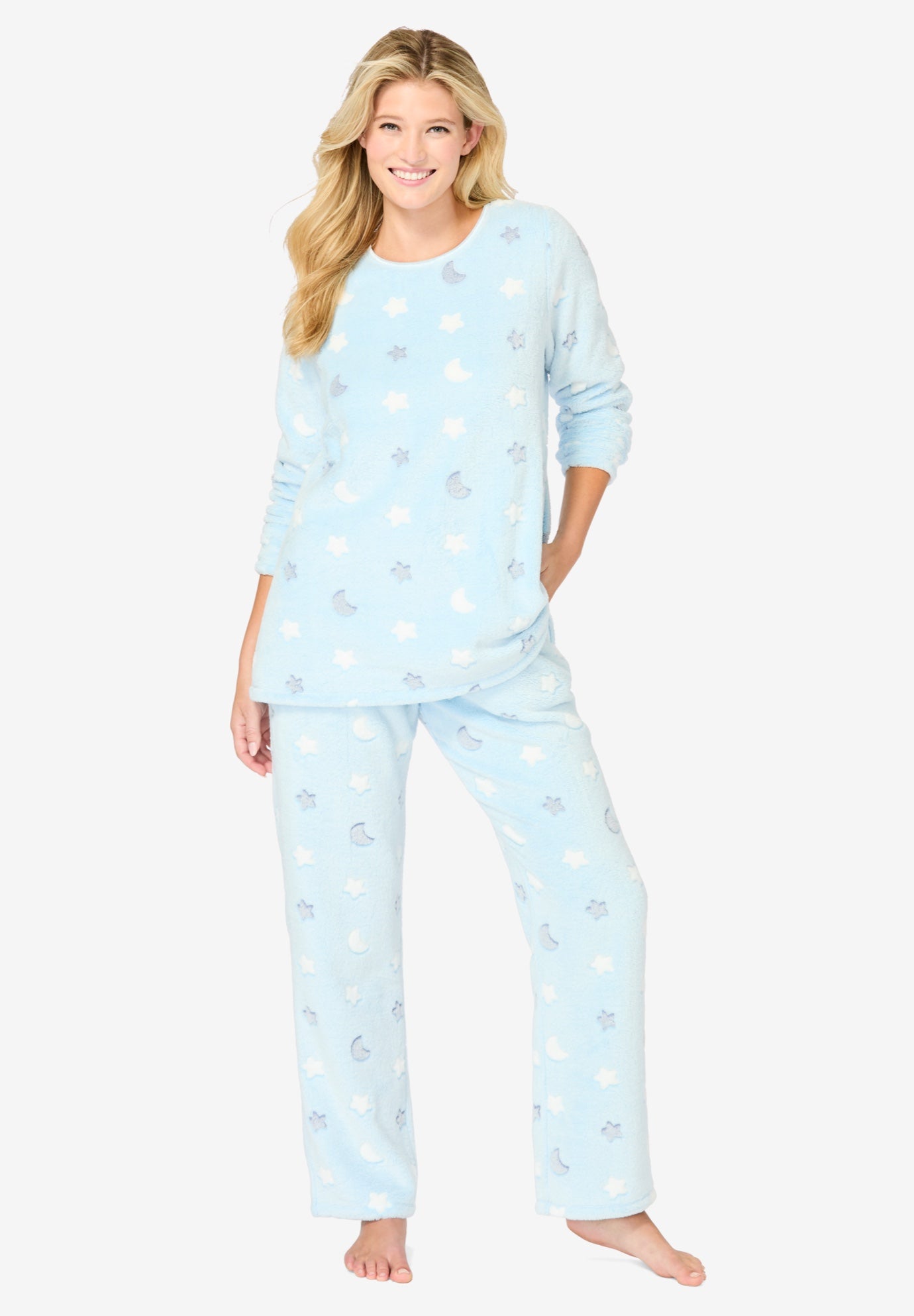 2-Piece Fluffy PJ Set image number 0