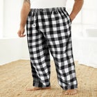 Flannel Plaid Pajama Pants image number null