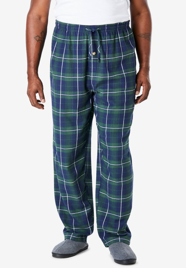 Flannel Plaid Pajama Pants image number 1