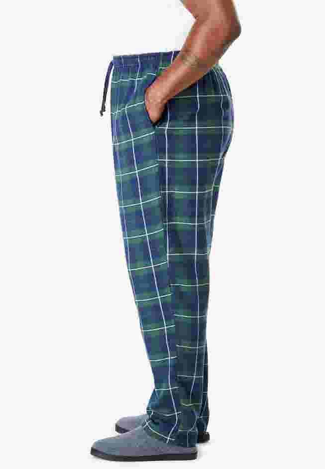 Flannel Plaid Pajama Pants image number 3