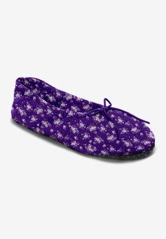 Dreams & Co.&reg; Knit Ballerina Slipper