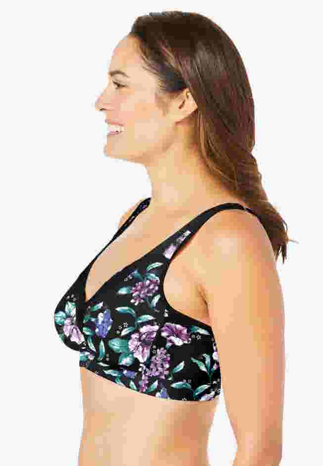 Cotton Comfort Wireless Bra image number 2