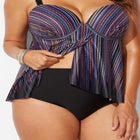 Flyaway Underwire Tankini Top image number null