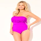 Fringe Bandeau One Piece Swimsuit image number null