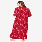 Long Flannel Nightgown image number null