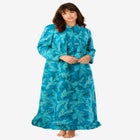 Long Flannel Nightgown image number null