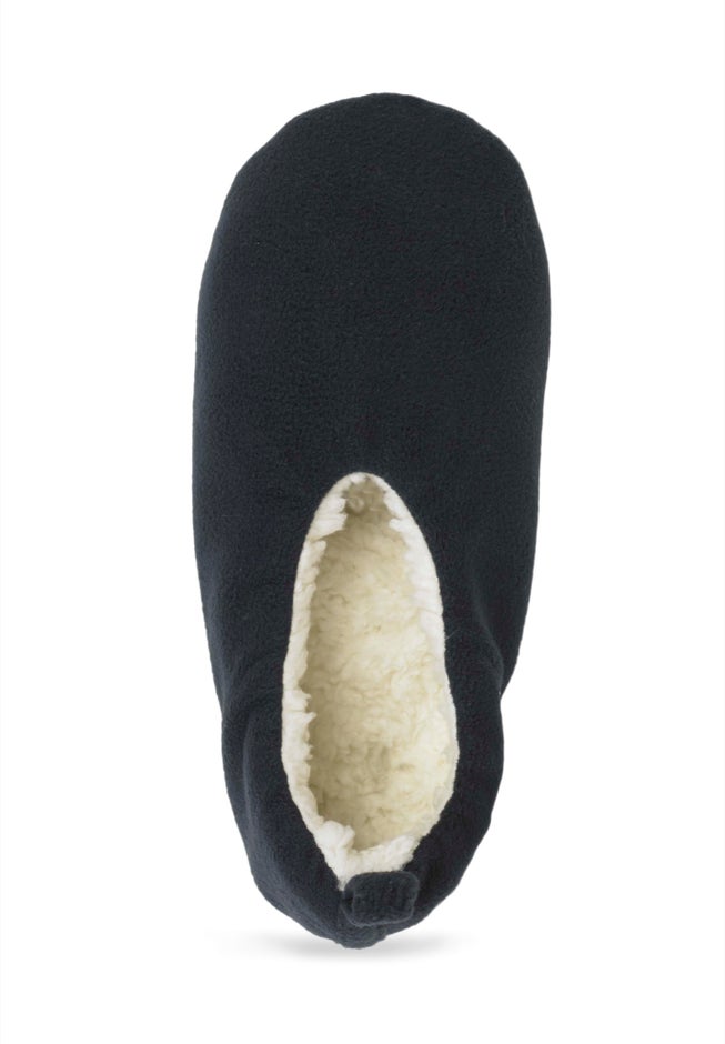 Sherpa lined sock slipper image number 2