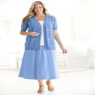 7-Day Knit A-Line Skirt image number null