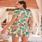 Tie-Wrap Swim Romper image number null