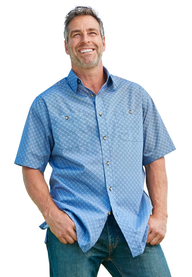 Easy Care Woven Sport Shirt image number 1