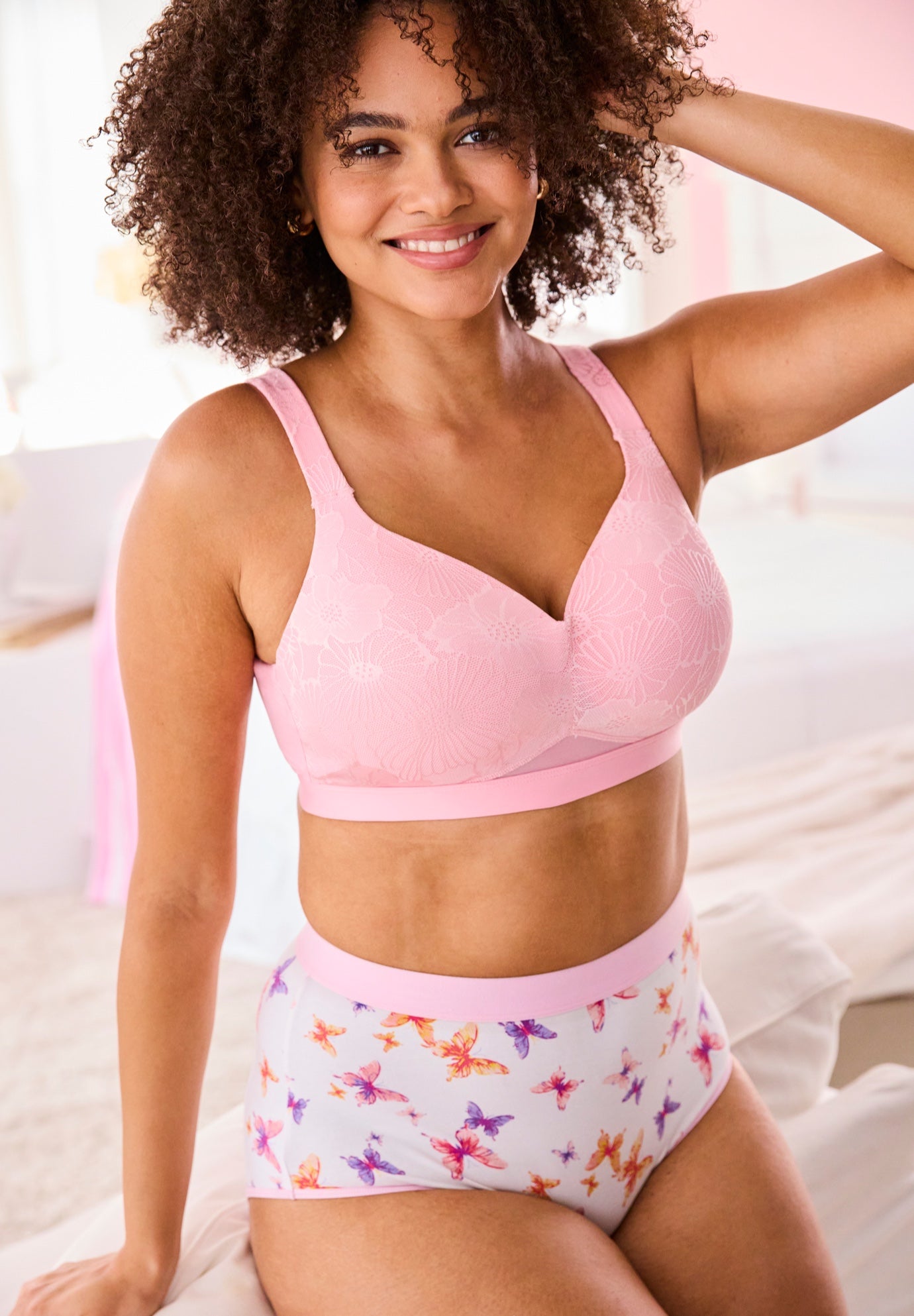 Catherines&reg; Lace Back-Smoothing Bra image number 3