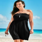 Jenna Bandeau Cover Up Dress image number null
