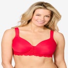 Leading Lady&reg; The Chloe Lace Band Molded Underwire T-Shirt Bra image number null