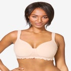 Leading Lady&reg; The Zoey Lace Band Molded Wire Free T-Shirt Bra image number null