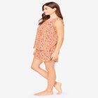 2-Piece Sleeveless Tee and Shorts PJ Set image number null