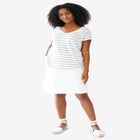 Stretch Chino Mid-rise Skort image number null