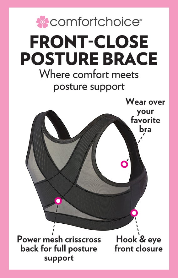Front Close Posture Brace image number 3