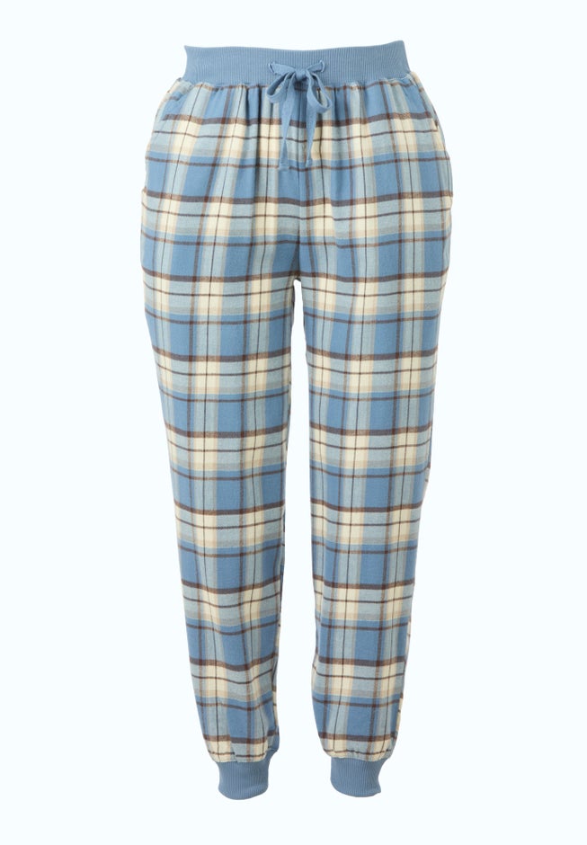 Plaid Flannel Sleep Pants image number 3