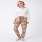 Plaid Flannel Sleep Pants image number 0