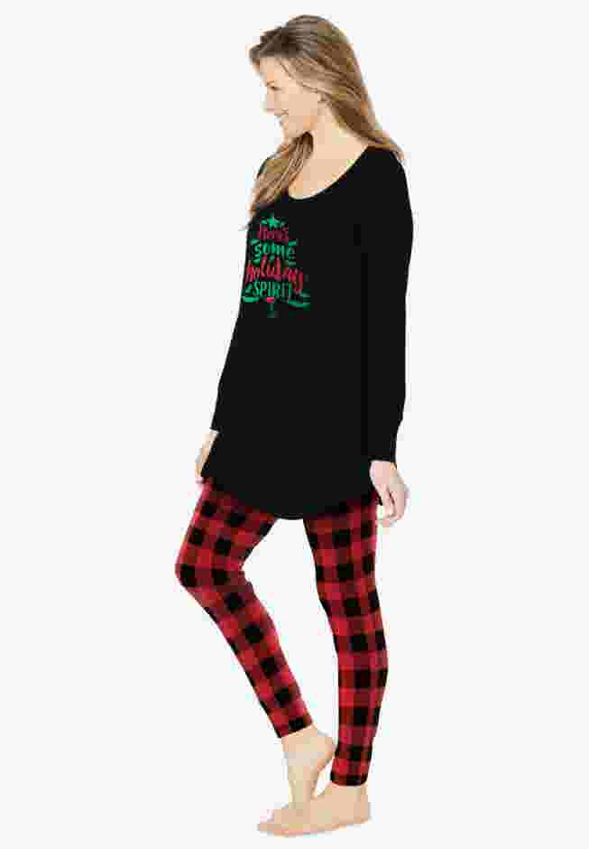 2-Piece PJ Legging Set  image number 2