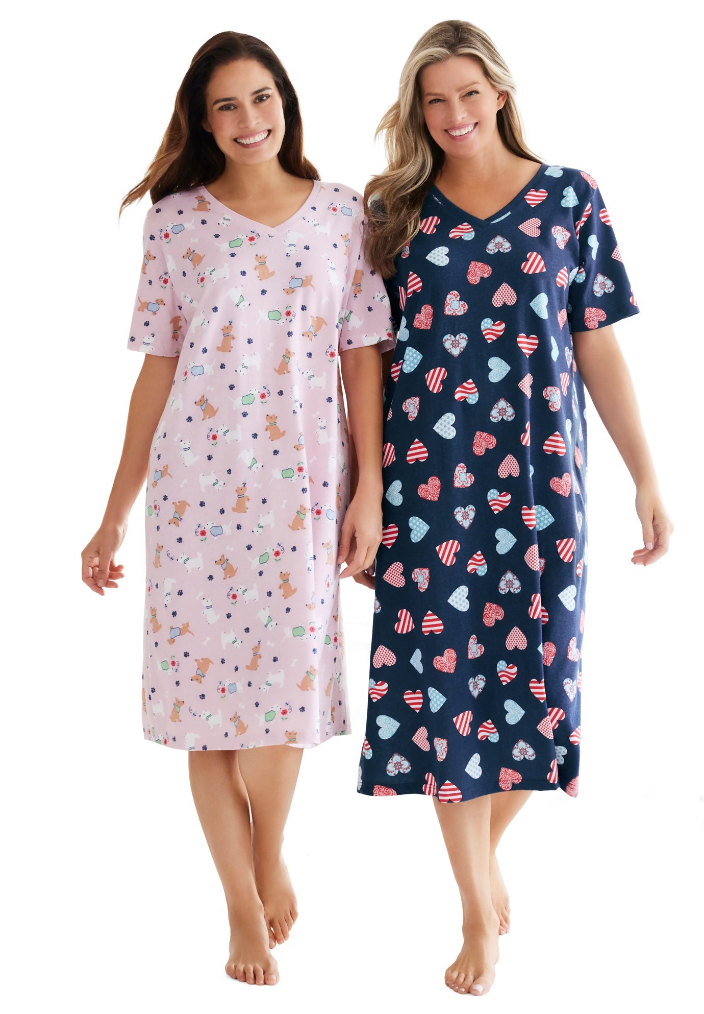 Long Print Sleepshirt image number 4