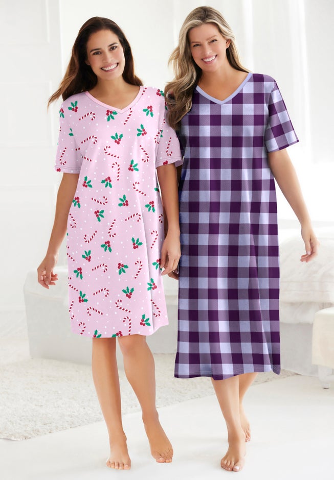 Long Print Sleepshirt image number 4
